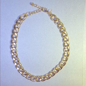 Gold chain necklace